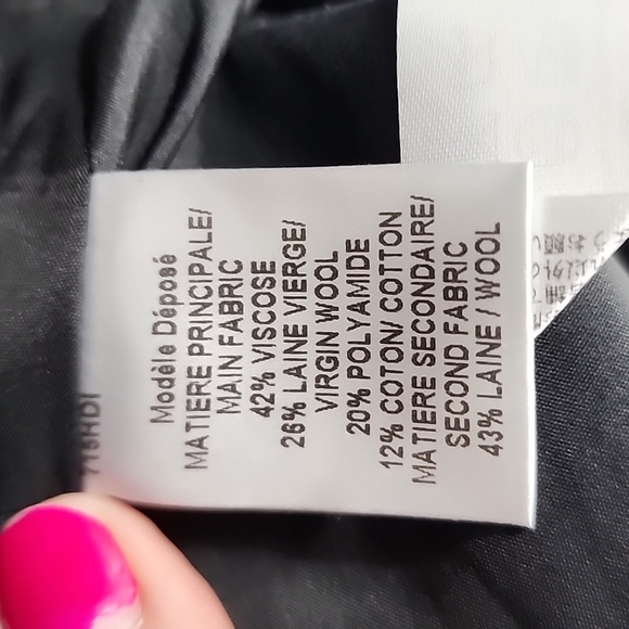 Paule Ka Tweed Zip Back Dress Size 8 - Picture 8 of 9